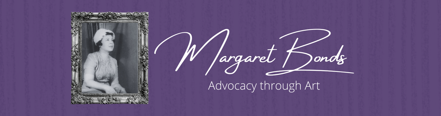 Margaret Bonds Advocacy Through Art