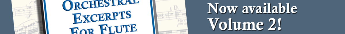 Orchestral Excerpts Volume TWO Now Available